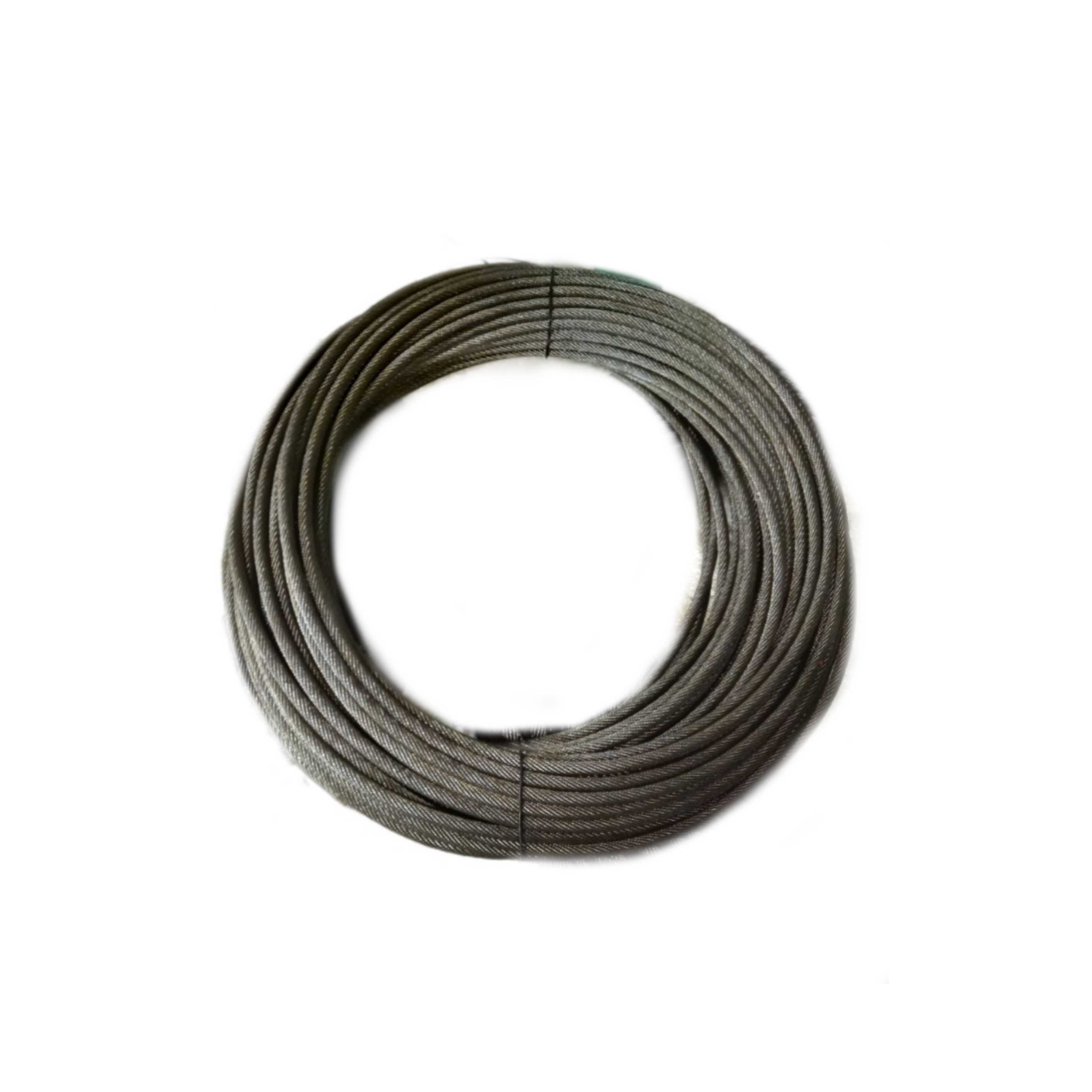Канат стальной 19*7 IWRC d10,0мм L100м